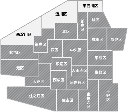 大阪市各区